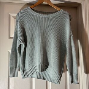 LOFT Green Knit Sweater